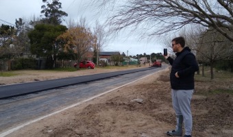 GRAN EVOLUCIN DE LA OBRA DE ASFALTADO EN ZONA OESTE